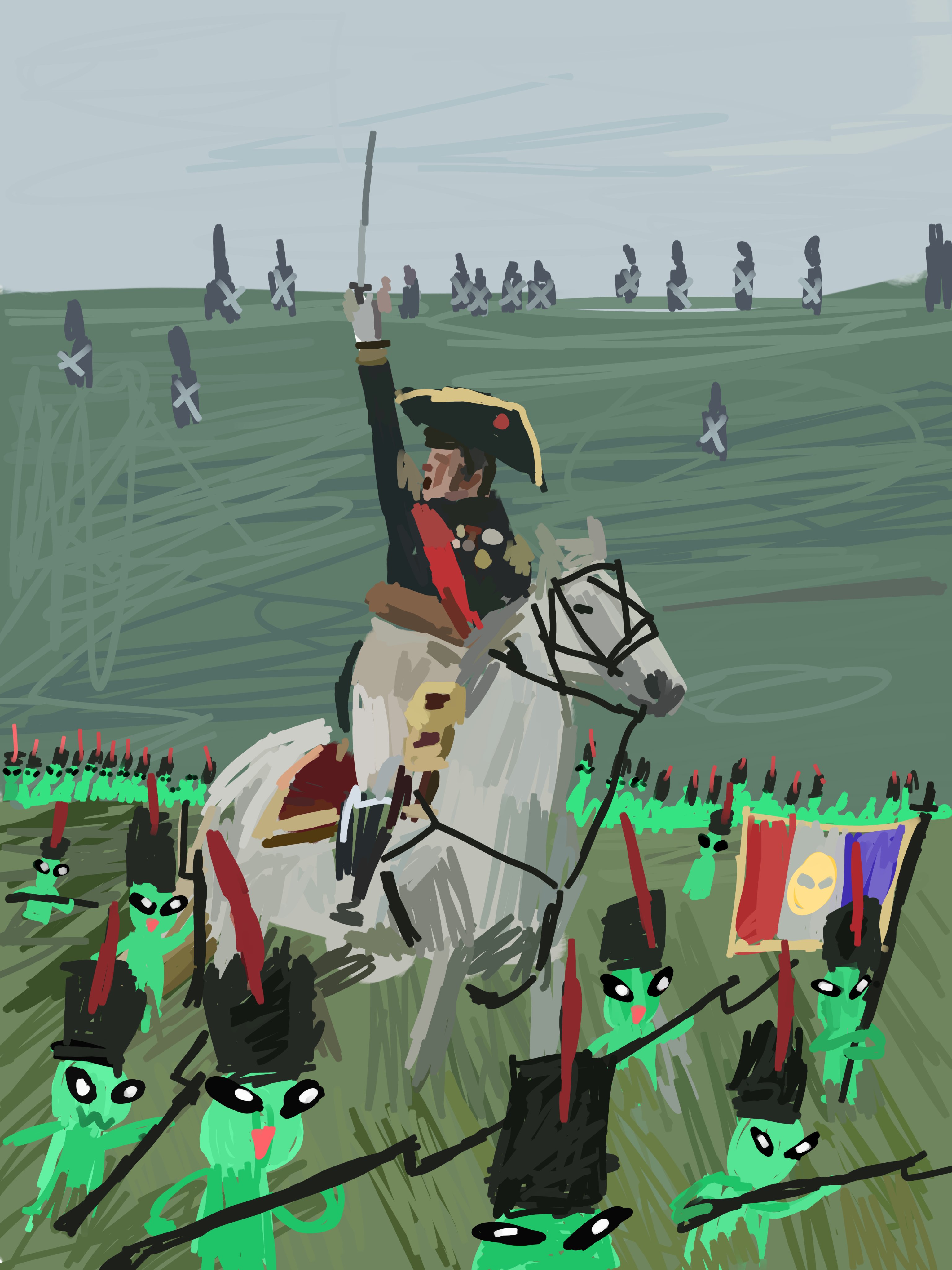 Gloop Napoleon battle meme